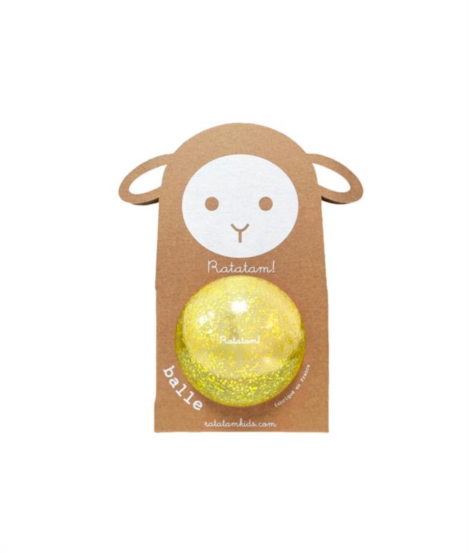 Pelota Bubble Amarillo 10cm